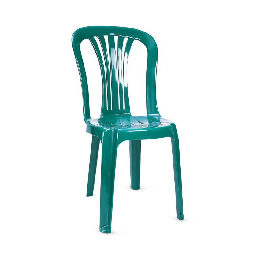 Пластиковый стул «PL Рим», зелёный