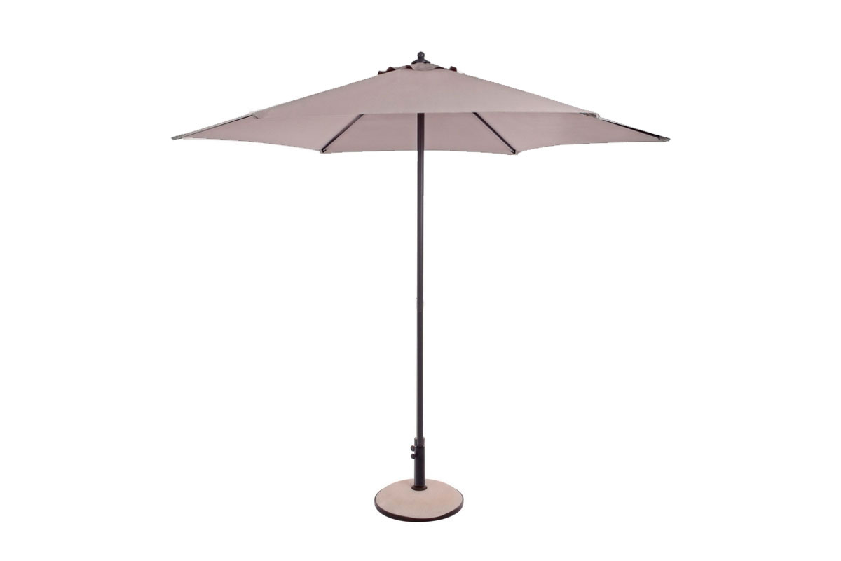 Зонт пляжный Верона серый Ø 2,7м