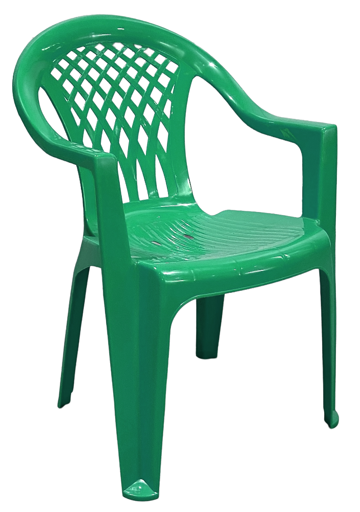 Кресло пластиковое "LX Лето" салатовое