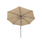 Зонт садовый пляжный от солнца Майами, бежевый